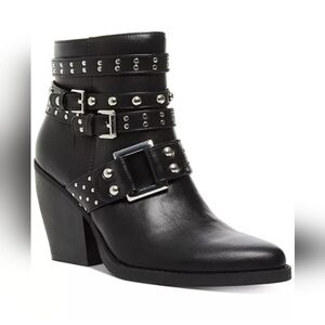 Madden Girl Kaleb Studded Booties Size Women's 7.5M